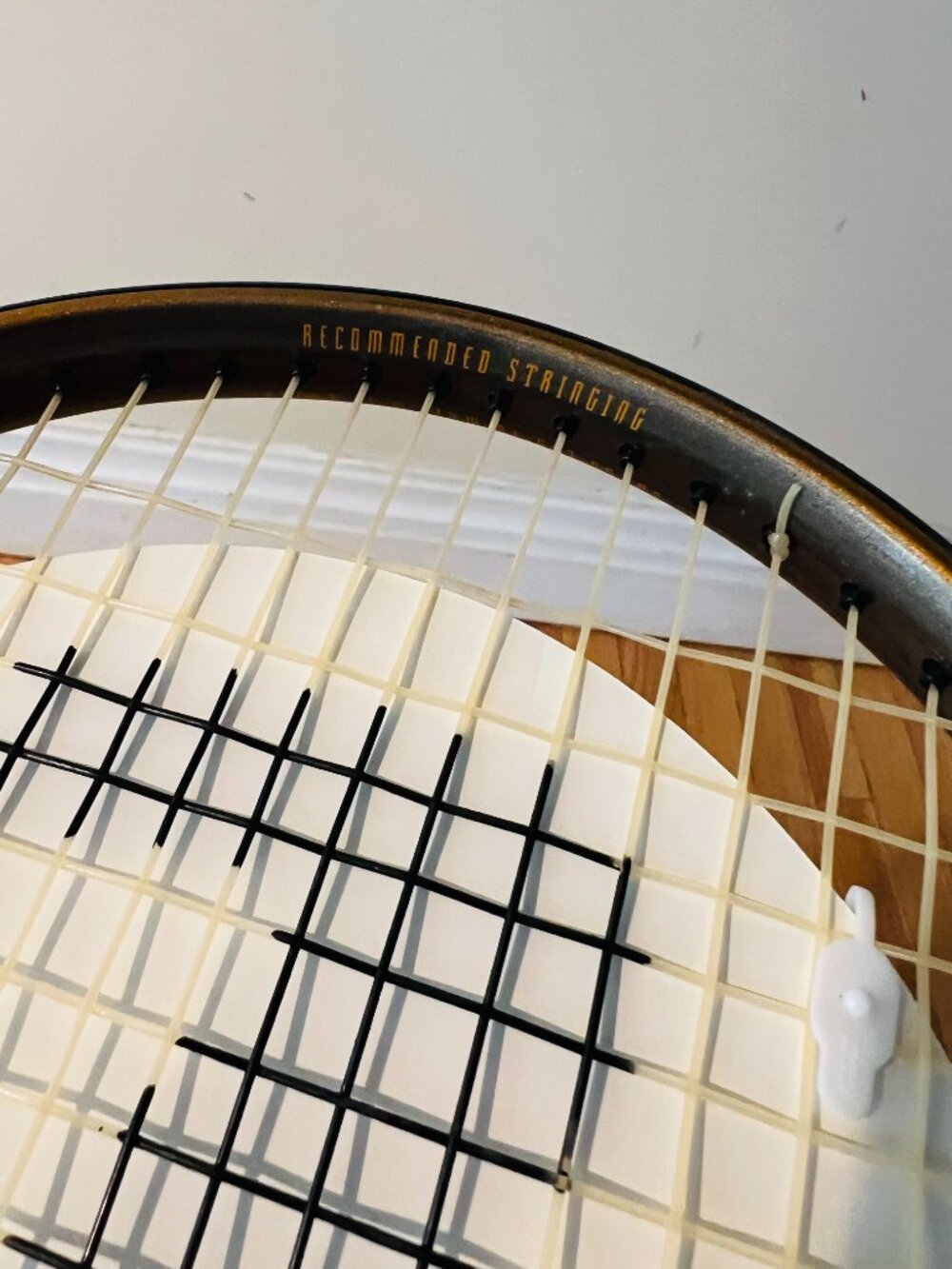 Vintage RARE New Dead Stock Spalding Tennis Racket and Case Bag - Picture 11 of 16